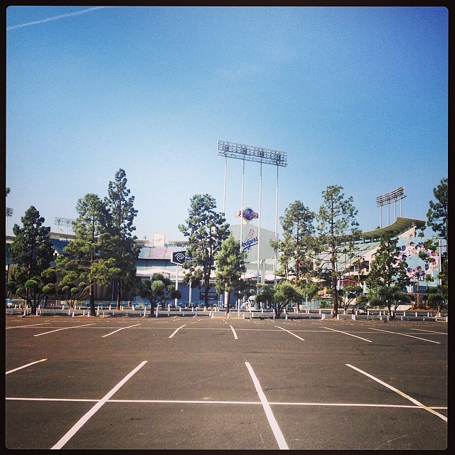 my office for the day! #happyfriday #gododgers :)