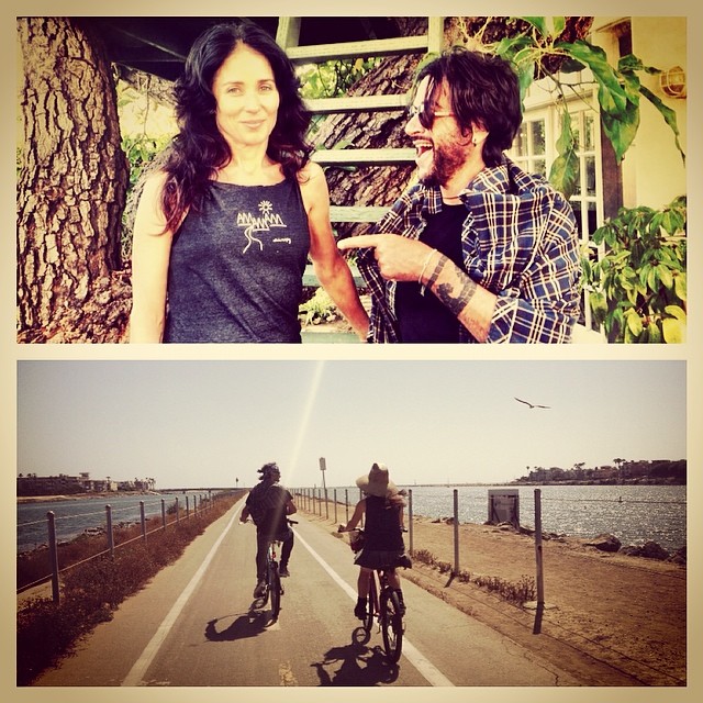 two of my favorite pisces in all the land! @jessygreene & @theramilama!!! (also, how lovely is this custom @jessygreene AM tee cut?!)