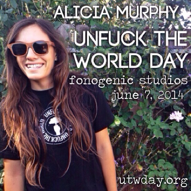 we are playing UTW Day in LA @fonogenic!!! so stoked! we play around 7! go get yer ticket for the WHOLE DAY (2-10pm) for only $10 if you use my discount code! yay positive action and local community activism! but tickets at utwday.orgcode: AM