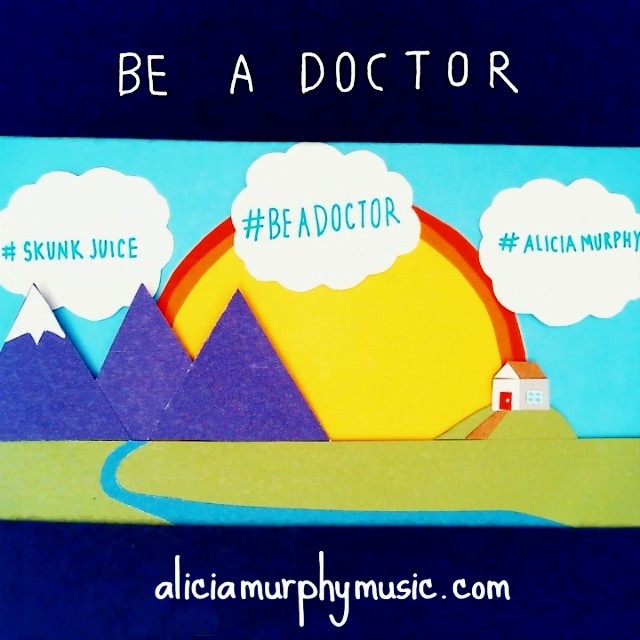 TOMORROW! the video for Be A Doctor from my It Is and It Isn't EP! art & animation by #gabotron  @skunkjuiceaudio! song produced  @fonogenic! #beadoctor