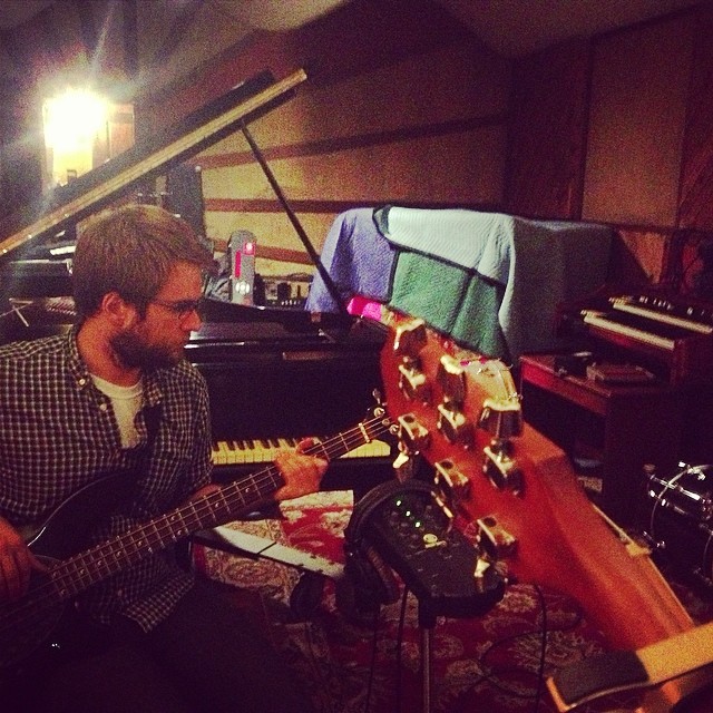 recording #thegardensong @4thstreetrecording today :) so stoked! @mwgewehr @egersis