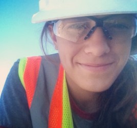 Alicia Murphy water sampling in LA