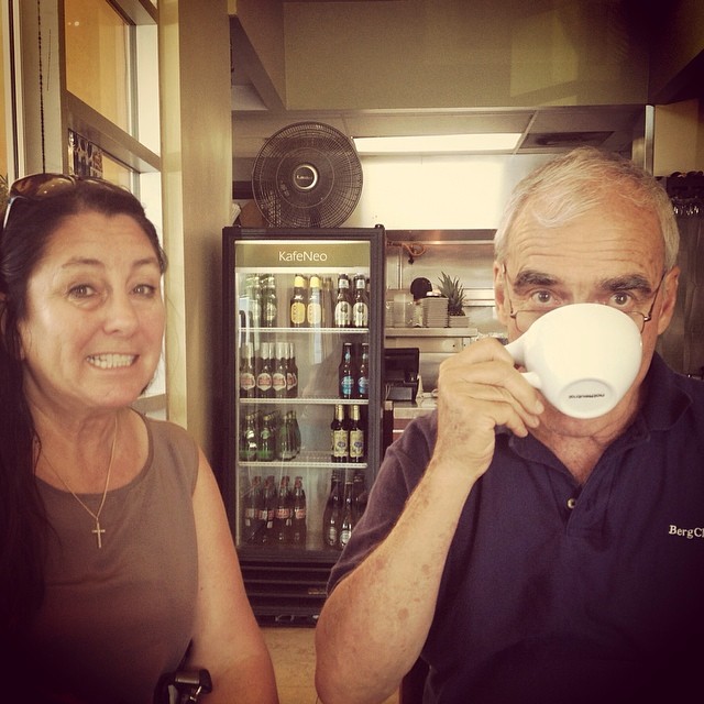 #genetics and #coffee. love my folks bundles :)