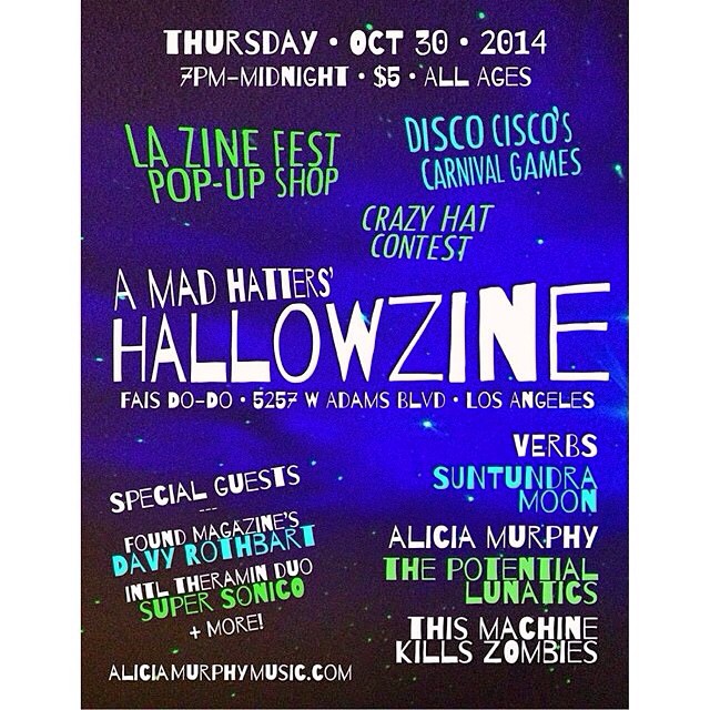 tmrw night! come to our crazy hat party!! xo