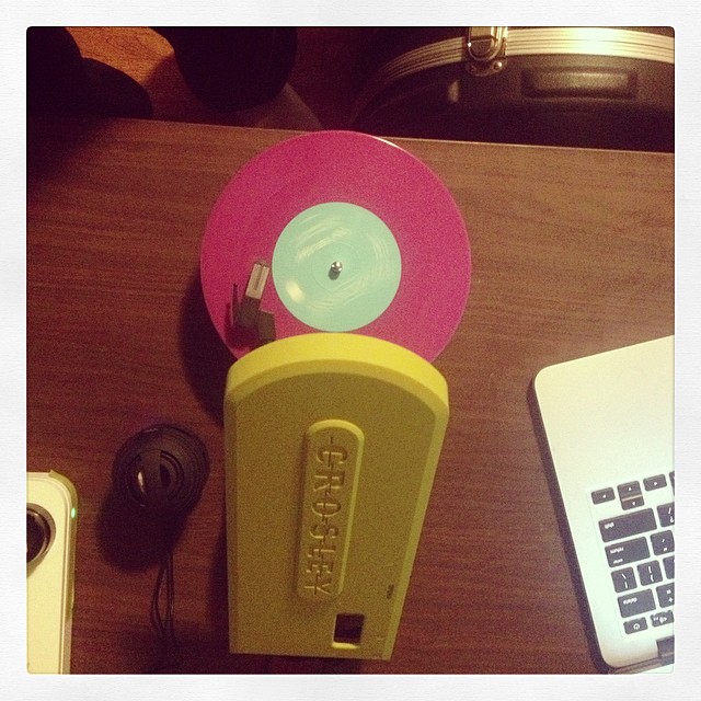 new old toys :) #polyvinyl #crosley
