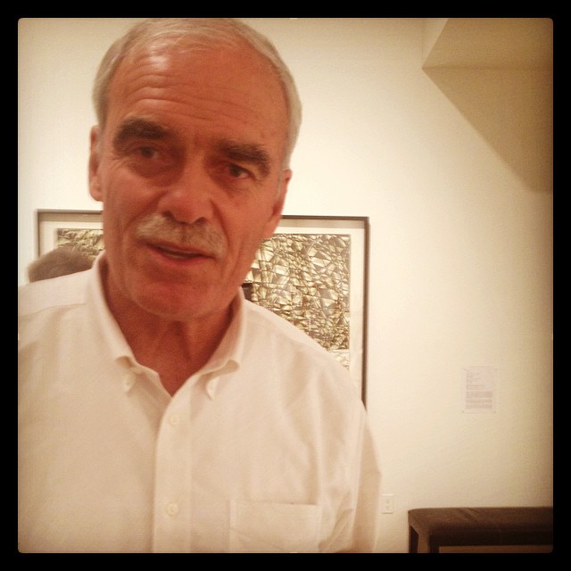 went to an art show with my daddio last night :) he's a sweetie