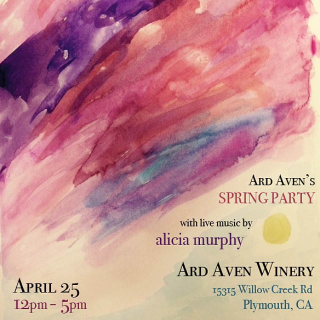 tomorrow I am playing in #plymouth for the ard aven winery spring party :) I will be playing  music all afternoon! I have three 45 min sets so I will be playing a bunch of new tunes and old tunes and few covers :) come hang out if yer in that region of California :) #sacramento #amadorcounty #wine #springparty