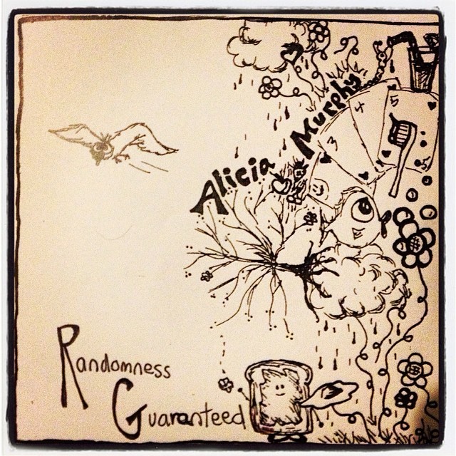 #tbt to when @chloe__byrne drew my first album cover and all this #randomnessguaranteed stuff started.