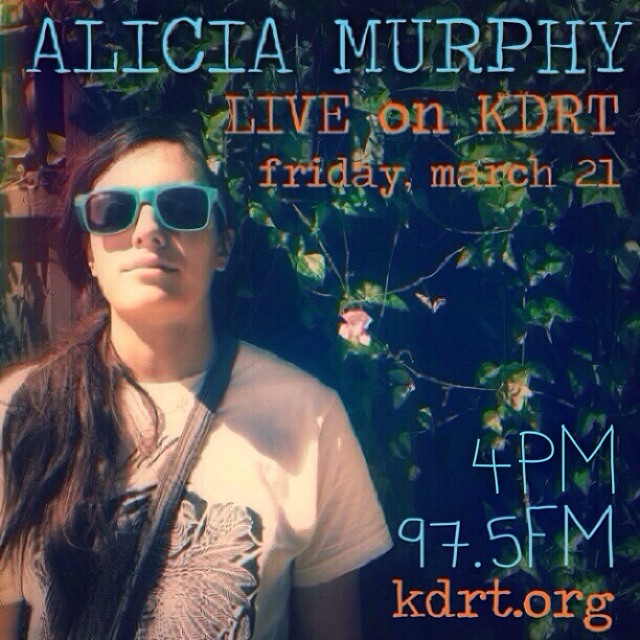 playing live on KDRT's listening lyrics in davis tomorrow at 4pm! listen online on kdrt.org! woot! #davis #kdrt