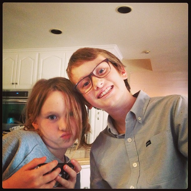 happy thanksgiving from my little cousins to yers :) #cousinsrule