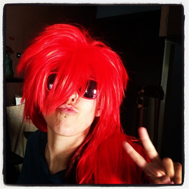 new look for the gig tonight?