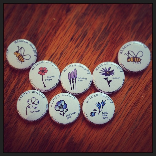SPECIAL EDITION bee and native Californian bee-friendly flower buttons! TODAY! at Lot 1 Café! come celebrate the bees, awesome music, honey, and love! #echopark #savethebees #awesome https://www.facebook.com/events/1412433192355928/