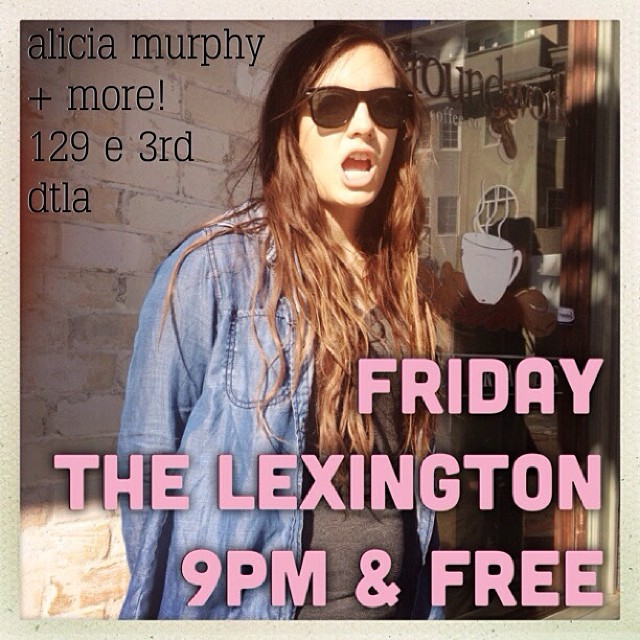 yo! I'm playing a show this Friday in downtown la! it's our last show of 2013! come hang out with us and the other rad musicians and djs! hosted by the most rad @verbsisthehomie!!! #dtla #verbs #thelexingtonbar #deathla