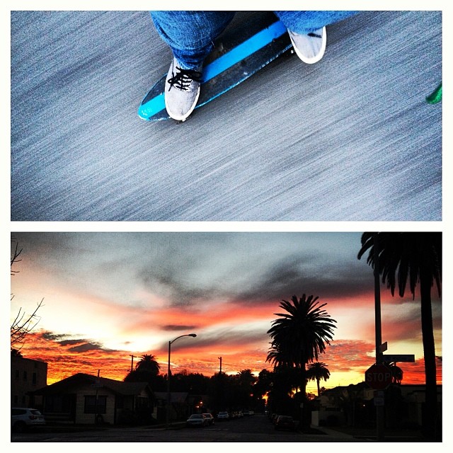 sunday sunset skate